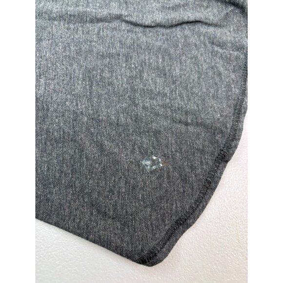 Lululemon Ivivva girls 8 black grey athletic tank top built in bra - Picture 4 of 6